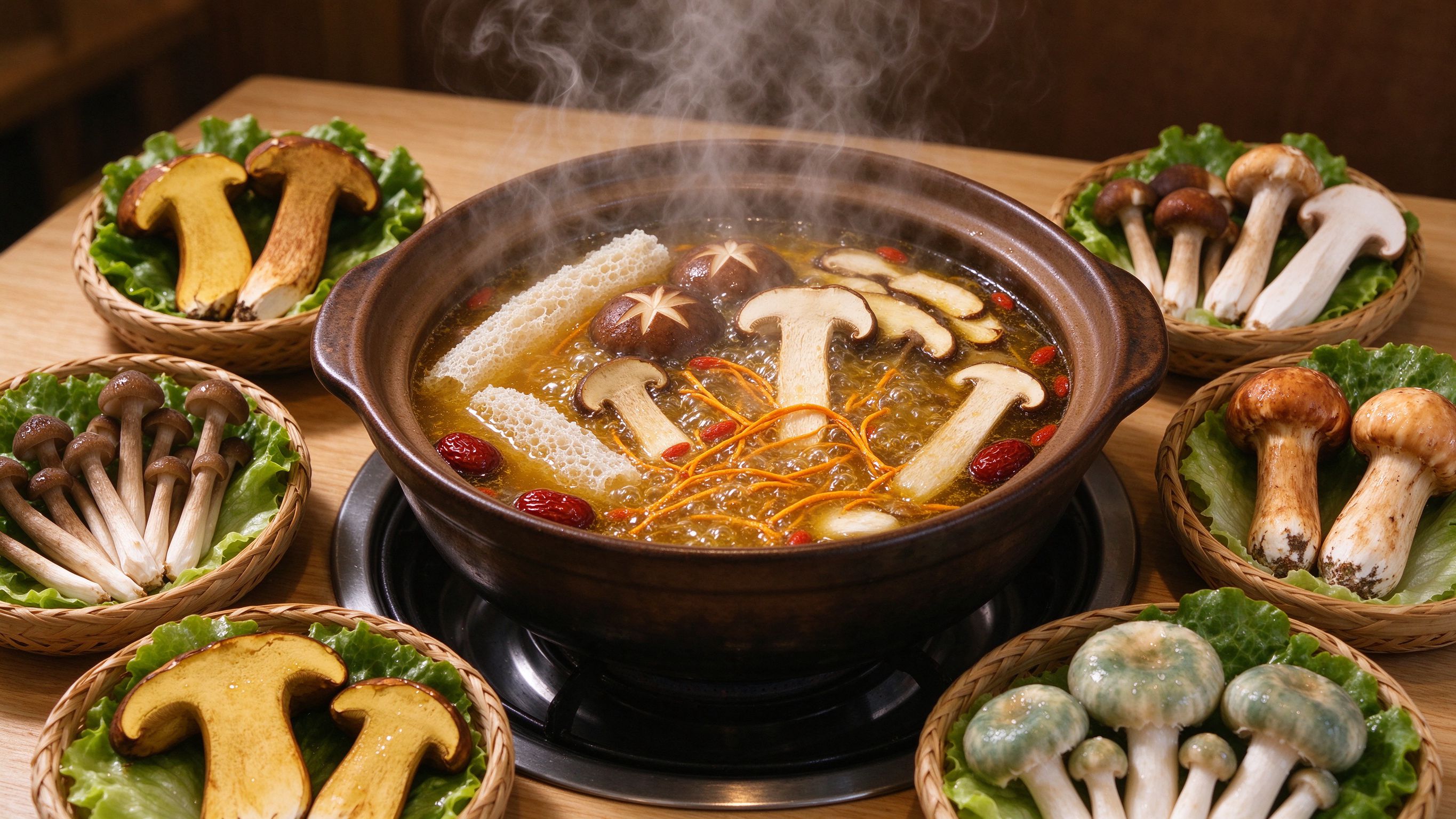 菌子火锅
