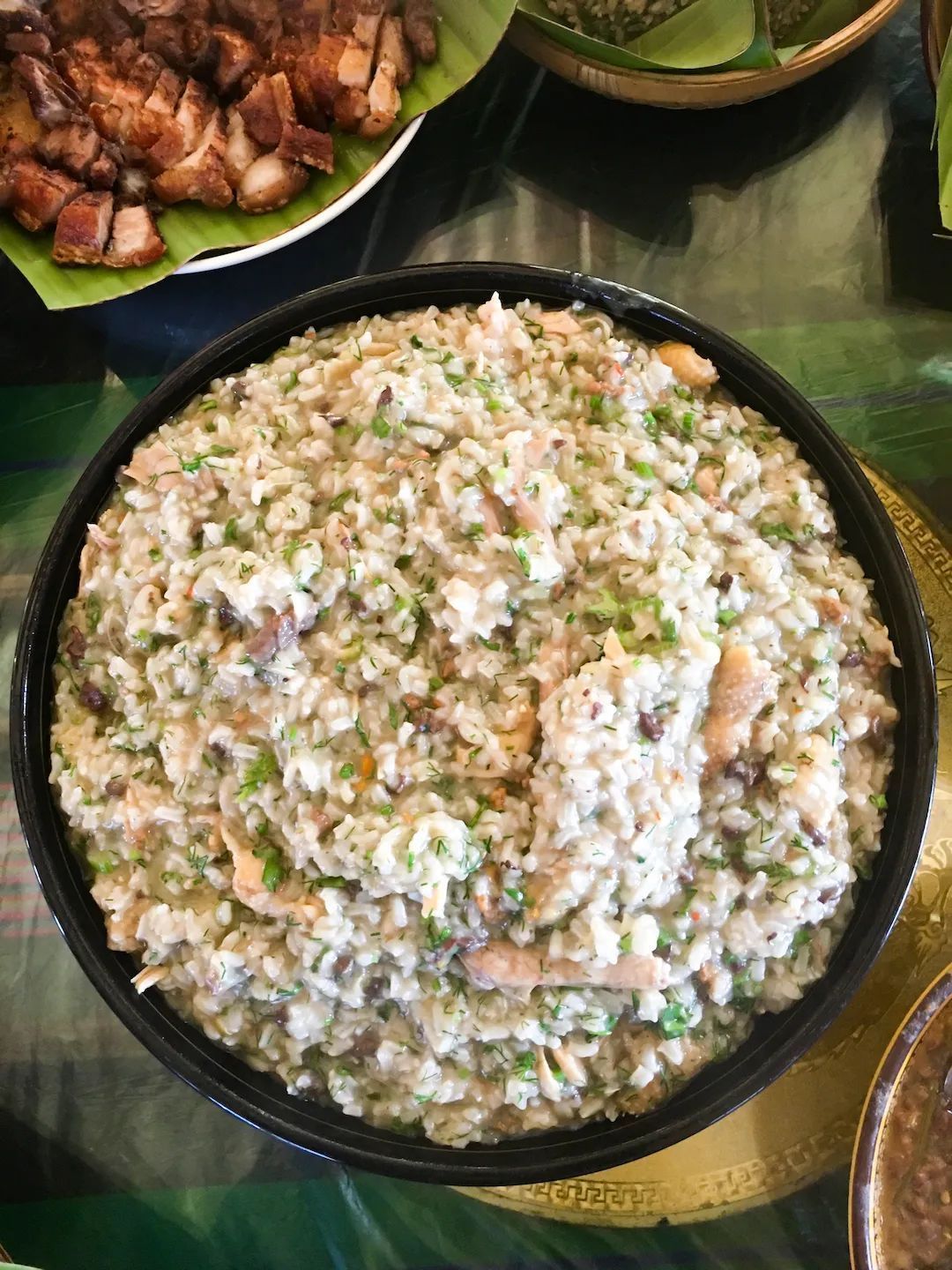 佤族鸡肉烂饭